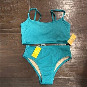 Teal Bikini Bottoms